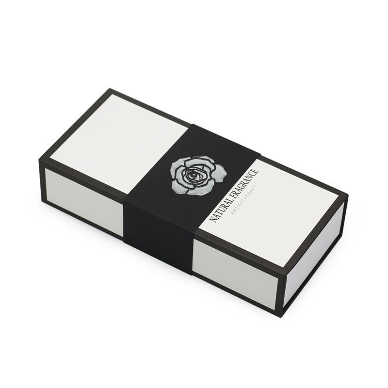Custom Flip Lid Perfume Box with Rigid Structure And Premium Fragrance Packaging Design