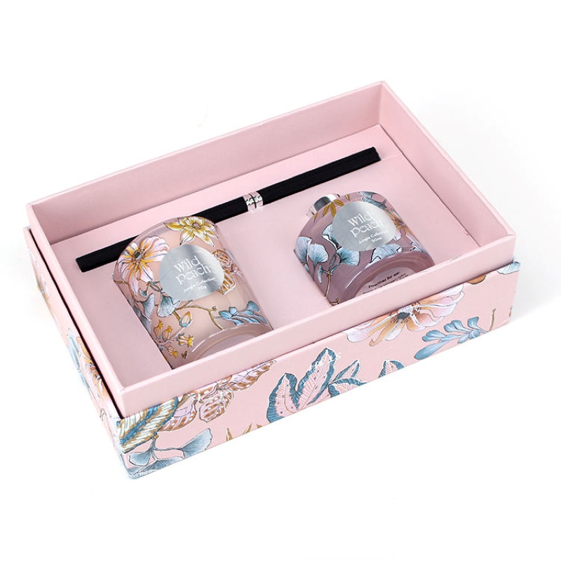 Luxury Rigid Candle Gift Box with Lid for Premium Fragrance Packaging